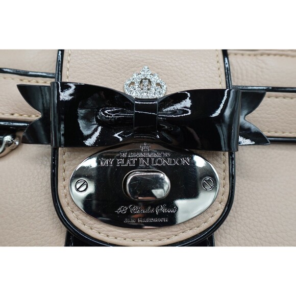 Brighton My Flat In London 2012 Ashby Handheld Satchel Leather/Vinyl Handbag - Picture 3 of 16